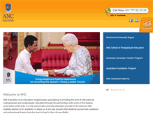 Tablet Screenshot of ancedu.com